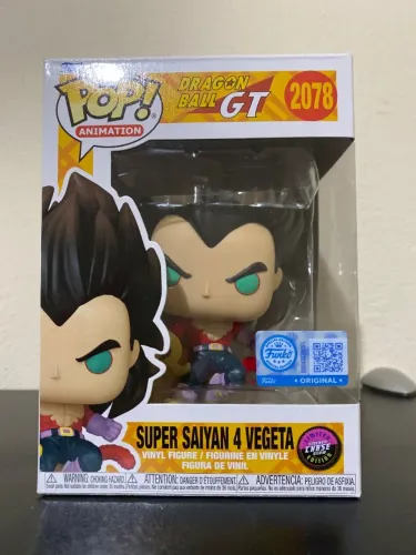 Funko Pop! Dragon Ball GT - Super Saiyan 4 Vegeta Glow/Chase/Flocked 2078