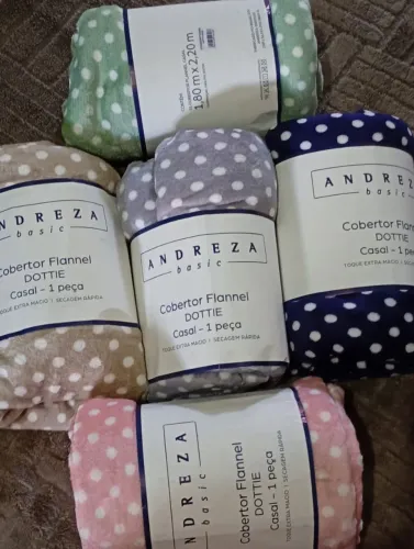 Cobertor Casal Flannel Andreza