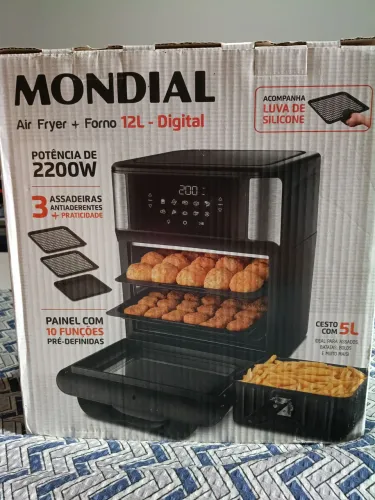 Air fryer + forno 12L Digital 220w