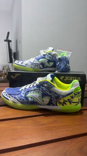 Chuteira joma top flex futsal pito