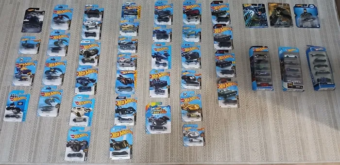 Coleção Hotwheels Batman