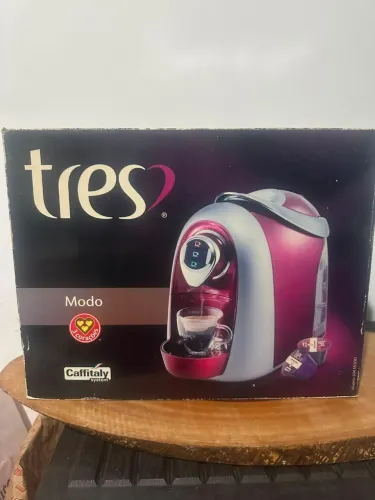 Cafeteira três corações caixa manual e acessórios