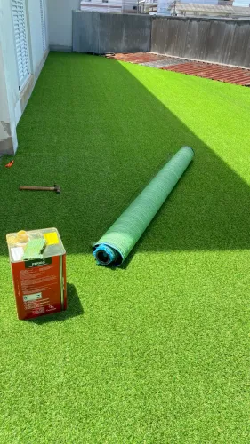30m2 Grama sintética 12mm ( rolo 2m x 15m 