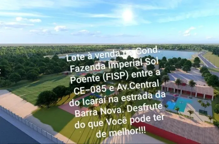 Oportunidade lote no Cond. Fazenda Imperial Sol Poente