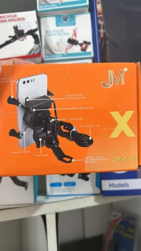 Suporte de Celular para Moto com Entrada para Carregador USB