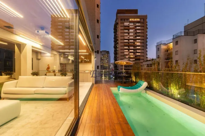 Cobertura para alugar, 250 m² por R$ 61.907,00/mês - Itaim Bibi - São Paulo/SP