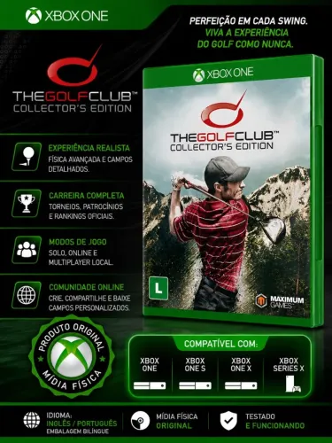 JOGO THE GOLF CLUB XBOX ONE MIDIA FISICA