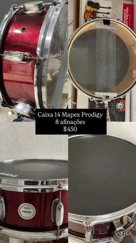 CAIXA 14 MAPEX PRODIGY - 8 AFINAÇÕES