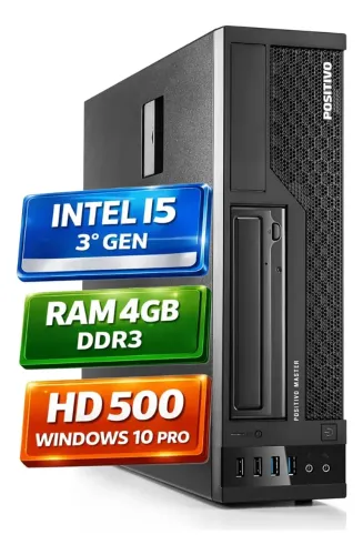 Computador Positivo D480 Intel Core I5 3a Geração | Cpu | (Usado)