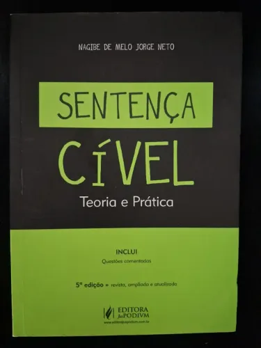 Livro Sentença Cível Teoria e Pratica Nagibe Neto Juspodivm