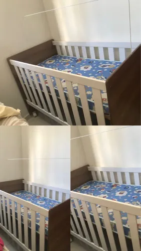 Vendo berço de bebê já com o colchão 