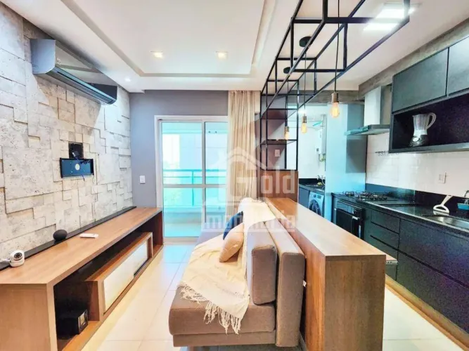 Apartamento Mobiliado com 1 Quarto para alugar, 60m² no bairro Bosque das Juritis