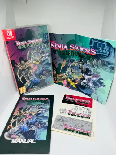 The Nina Saviors Return Of the Warriors - Somente Capa para Jogo Nintendo Switch