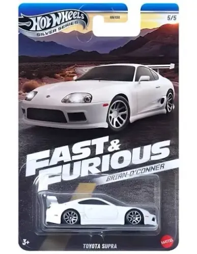 Hotwheels Toyota Supra Silver Series