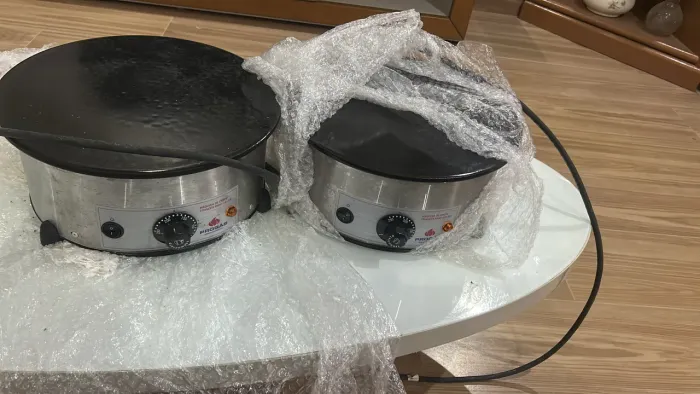Máquina de fazer crepe