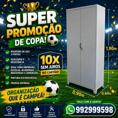 Armario de aço com chaves novos pronta entrega 