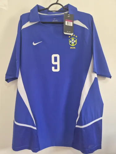 Camisa retrô brasil - ronaldo