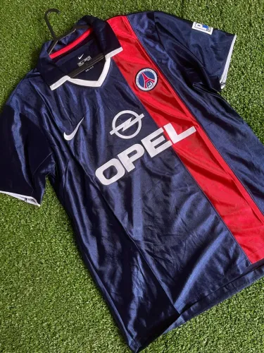 Camisa retrô paris saint germain 2001/02