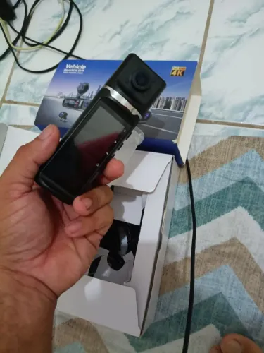 Câmera veicular ideal para motorista de aplicativos
