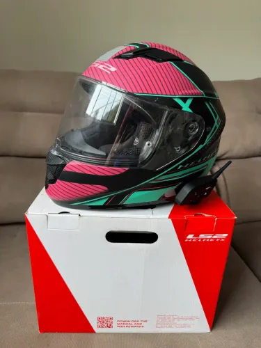Capacete LS2 n. 58 - Usado 3 vezes