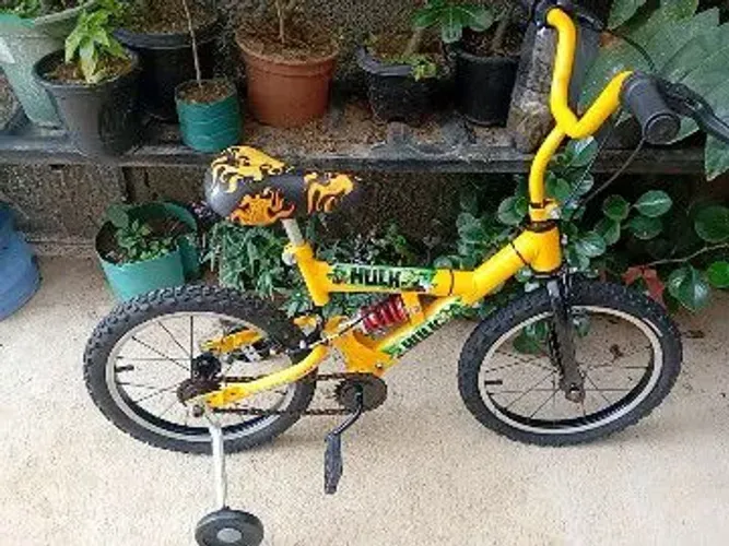 Bicicleta infantil aro 16 reformada 