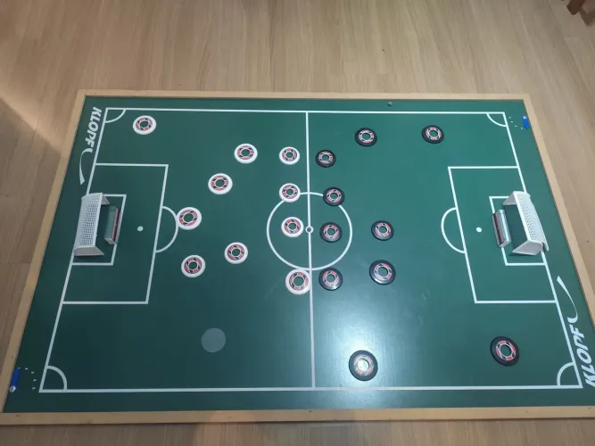 Campo Futebol Botão Klopf Modelo 1233 1,24m x 83cm MDP