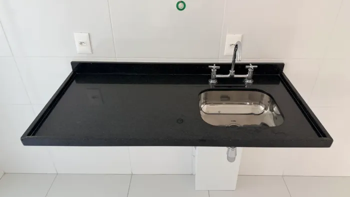 Bancada de cozinha em granito