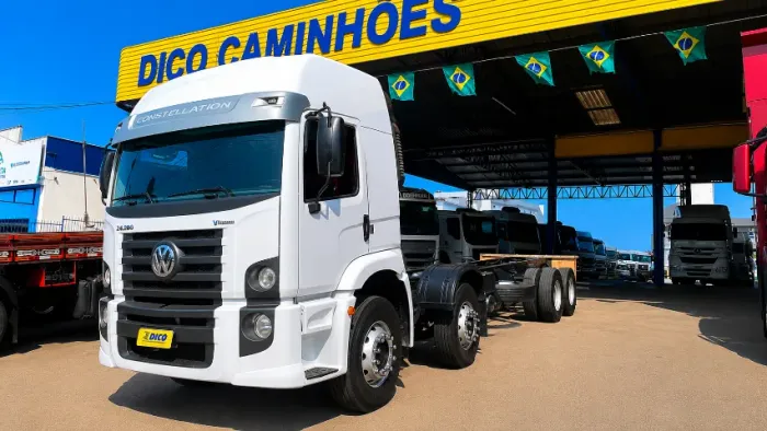 VW 24.280 8X2 2022 - Chassi Alongado