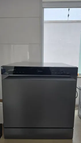 Lava louças touch plus, MIDEA, 8 serviços