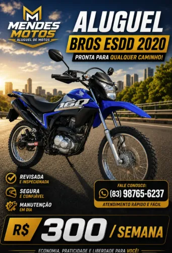 ALUGUE SUA MOTO E COMECE A FATURAR HOJE!
