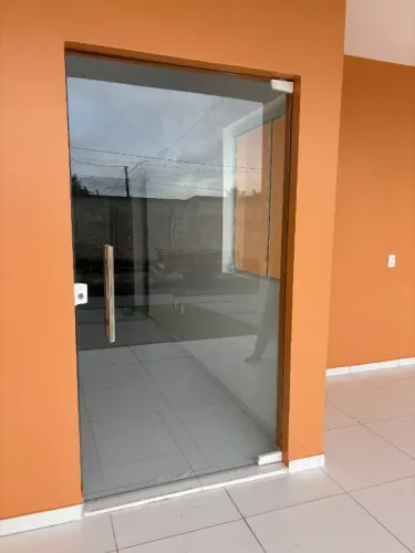 Porta de Vidro Completa 
