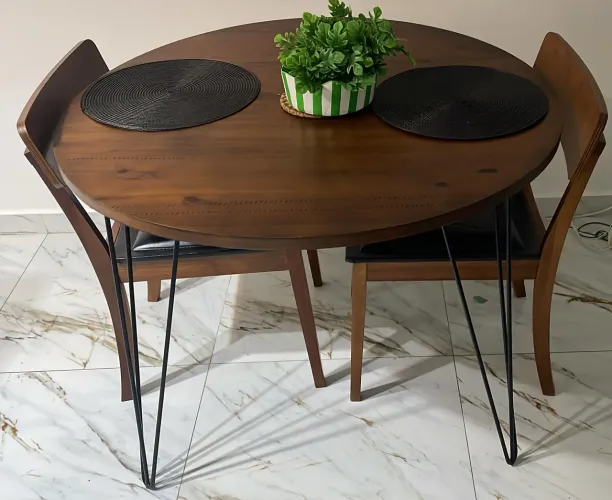 Mesa e Cadeiras Jantar Tok Stok