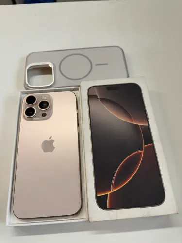 iPhone 16 Pro Max 256GB ESTADO DE NOVO/ TODO ORIGINAL