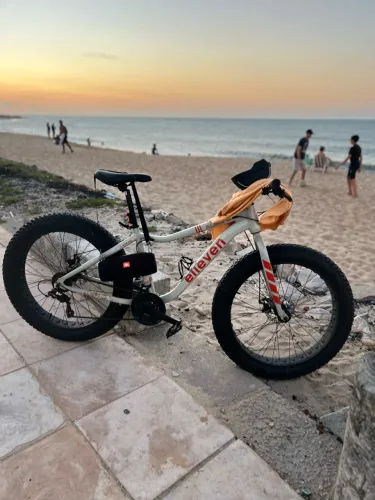 Bicicleta fat bike pneu balao