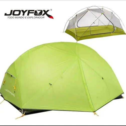 Barraca de camping Joyfox ultra leve 2 pessoas zerada 6000 milímetros de chuva