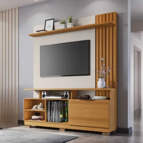 Home Theater Artheo 1.6 1P6N Cinamomo.Off White HB Moveis