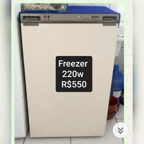 Freezer 220w R$ 550