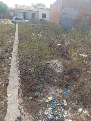 Vendo terreno no sem terra na estrada de Curralinho com Agua na frente do terreno