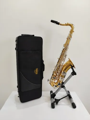 Sax Tenor Tokai TST-200GP Sib - Dourado c/ Prata - NOVO ( De Mostruario ) R$6490/Troco