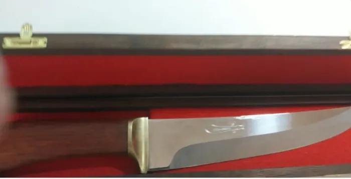 Faca Para Churrasco 8 Zakharov Picanheira No Estojo Madeira
