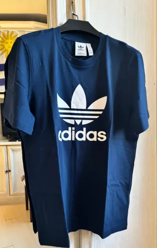 Camiseta adidas trefoil azul