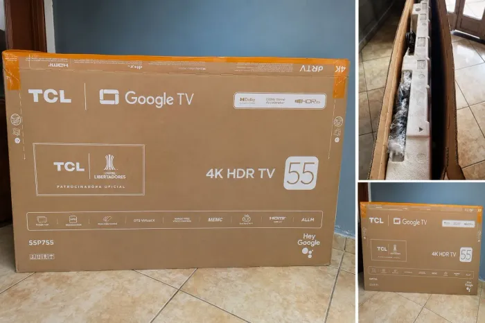 Smart TV TCL 55P755 55" 4K Google TV