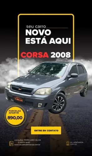 Chevrolet Corsa Hat. Maxx 1.0/ 1.0 Flexpower 8V 5P 2008