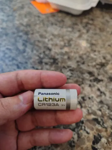 Bateria Panasonic Lithium CR123A