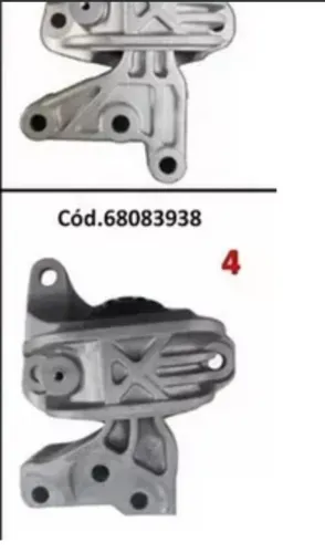 Calço/ Coxim motor Fiat 500