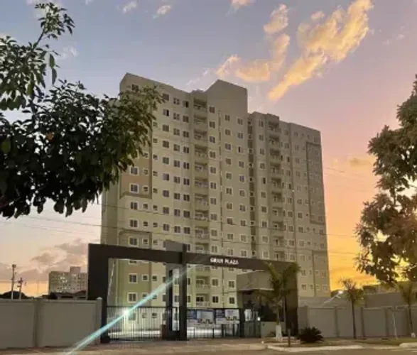 Aluga-se apartamento 2 quartos sendo 1 suíte no Residencial Gran Plaza, Jd. Novo Mundo, Go