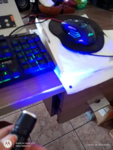 Mini Lanterna Ultravioleta (Acampamento, Escorpião, Luz Negra)