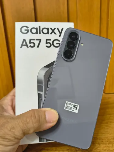 A57, 256 GB com duas semanas de uso