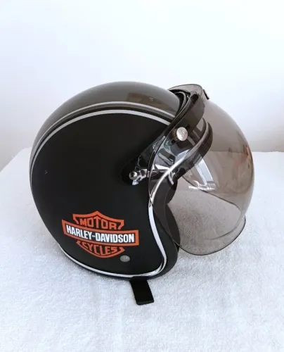 Capacete Lucca Custom Retrô Harley-Davidson Tam 58