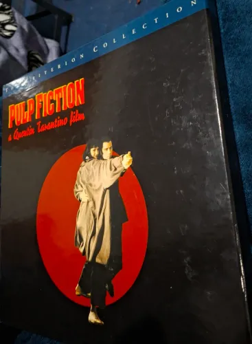 Laserdisc Pulp Fiction Box Set 4 Discos - The Criterion Collection (Raro)